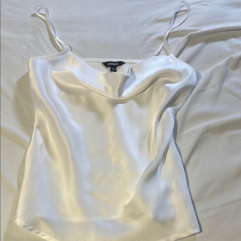 Express Cream Sleeveless Camisole Top